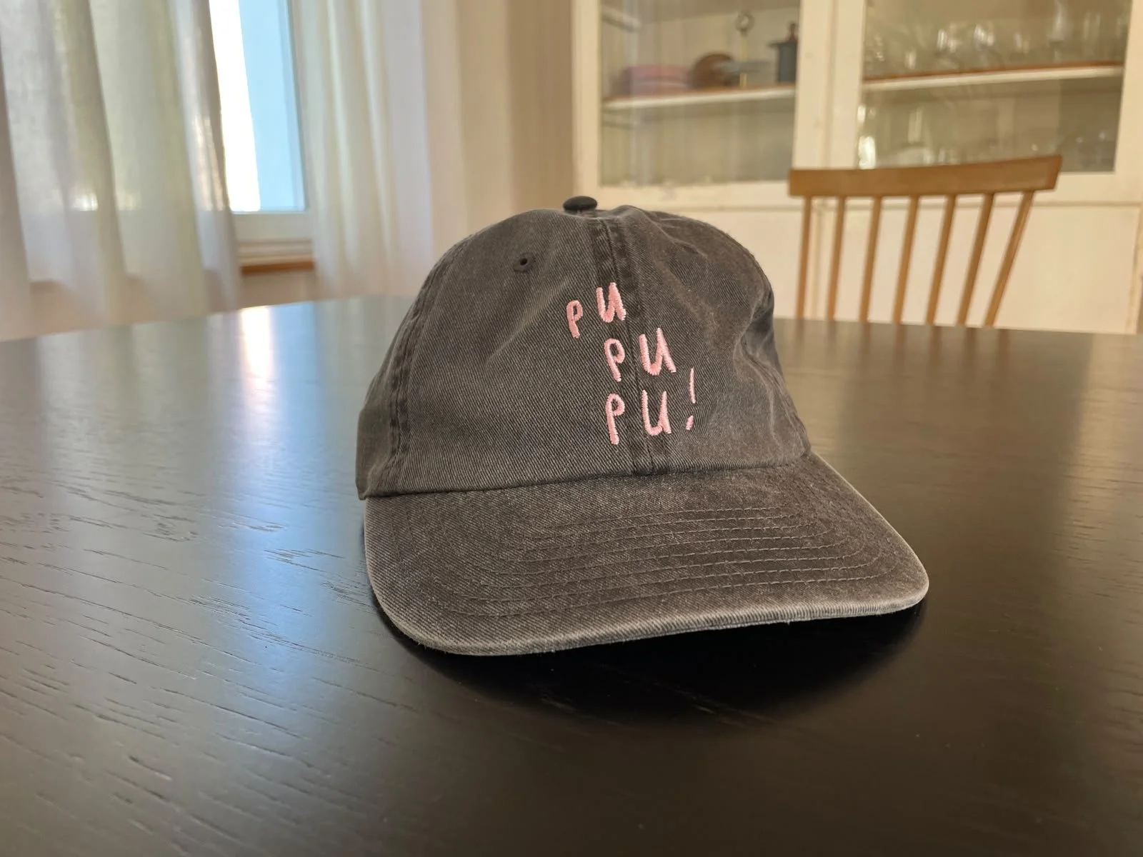 Wiedehopfen Cap „PU PU PU!“ – DIGG-S Black (inkl. Versand)