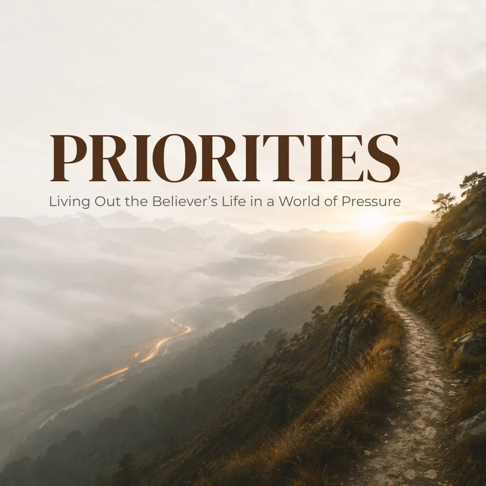 Priorities - Part 1: Christ as Lord of the Home