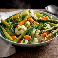 Steamed Vegetables with Sage
