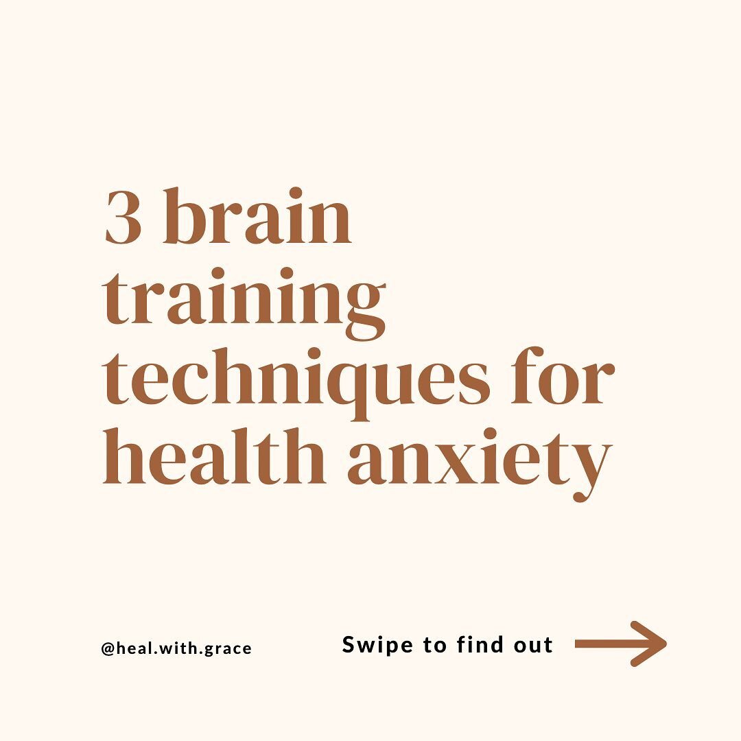 Are you constantly worried you're going to trigger your chronic symptoms? 

If so, know that you're not alone. Health anxiety is a large part of chronic illness.

It's debilitating to always be consumed by your anxious thoughts. Try the below to brea