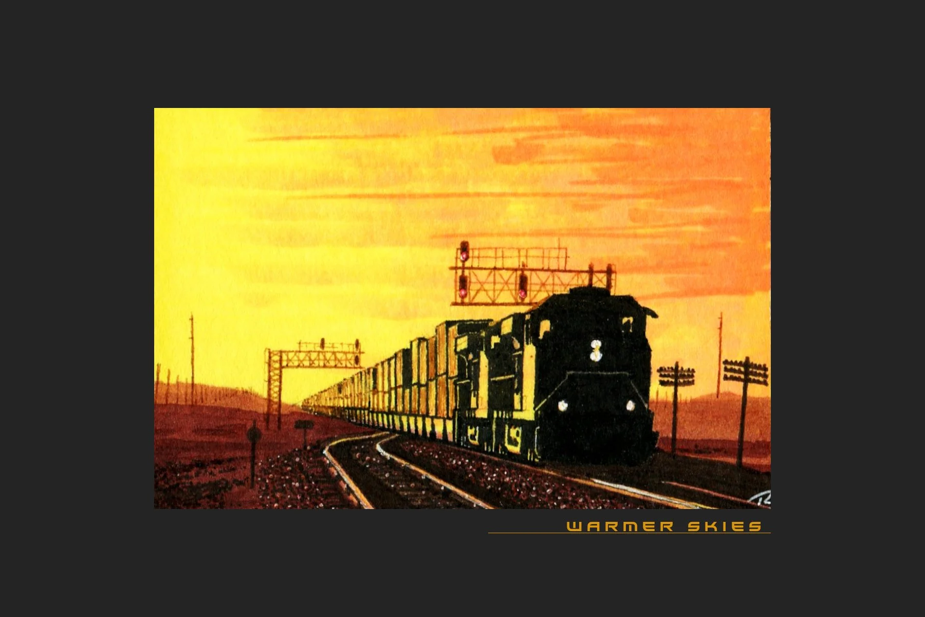 Warmer Skies 4x6 print