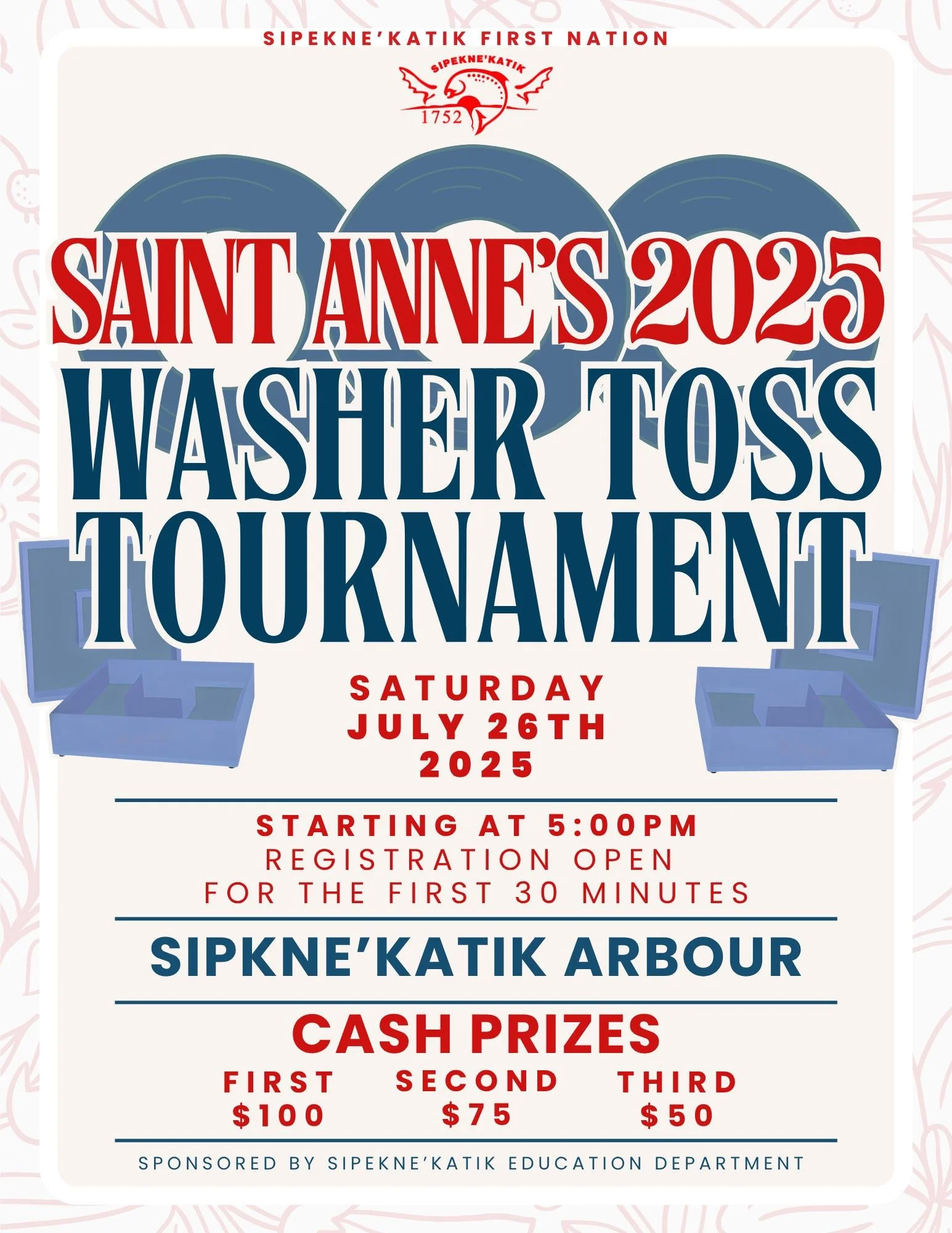 Saint Anne’s 2025 - Washer Toss Tournament