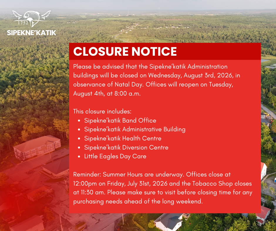 Community Notice: Upcoming Closure