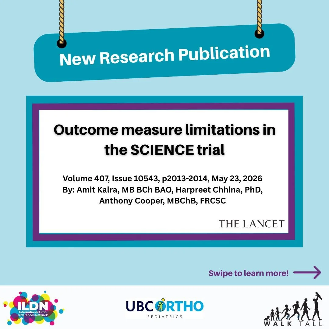 Can a clinical trial recommend against surgery if it never measured what surgery is meant to fix?

That&rsquo;s the question at the heart of our correspondence in The Lancet, responding to the SCIENCE trial on displaced medial epicondyle fractures.

