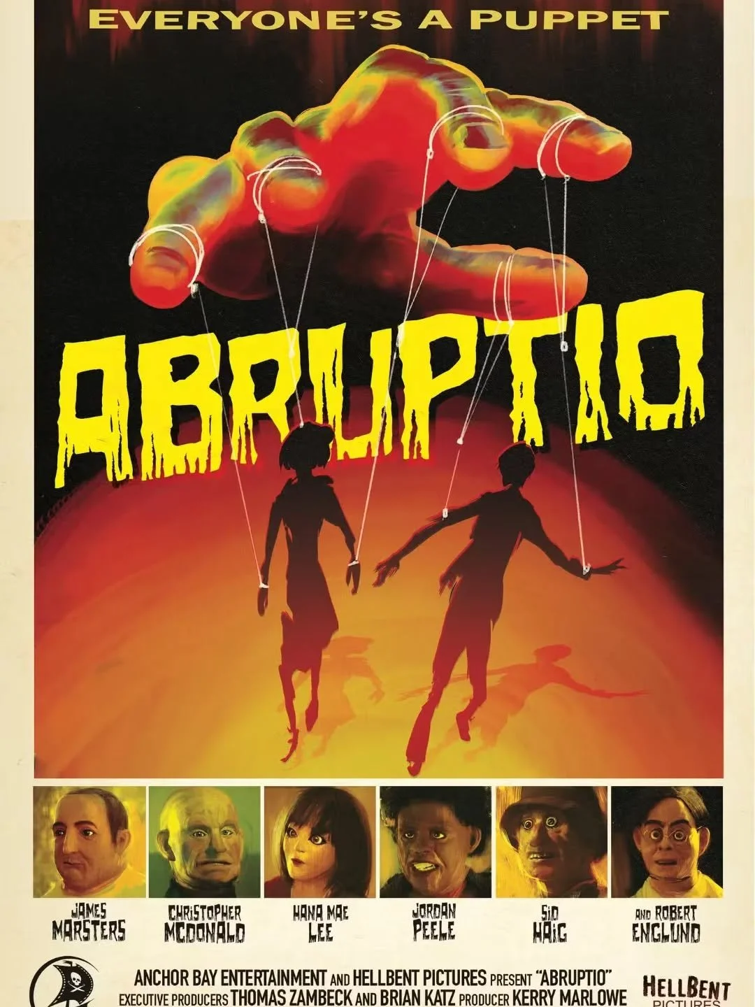 Puppet horror screens tomorrow! 8:45pm at 2221 Carpenter Ave, Detroit. Tickets via link in bio.
'Abruptio' is a 2023 American adult puppet horror film written, edited, and directed by Evan Marlowe. Produced by Kerry Marlowe, the film stars James Mar