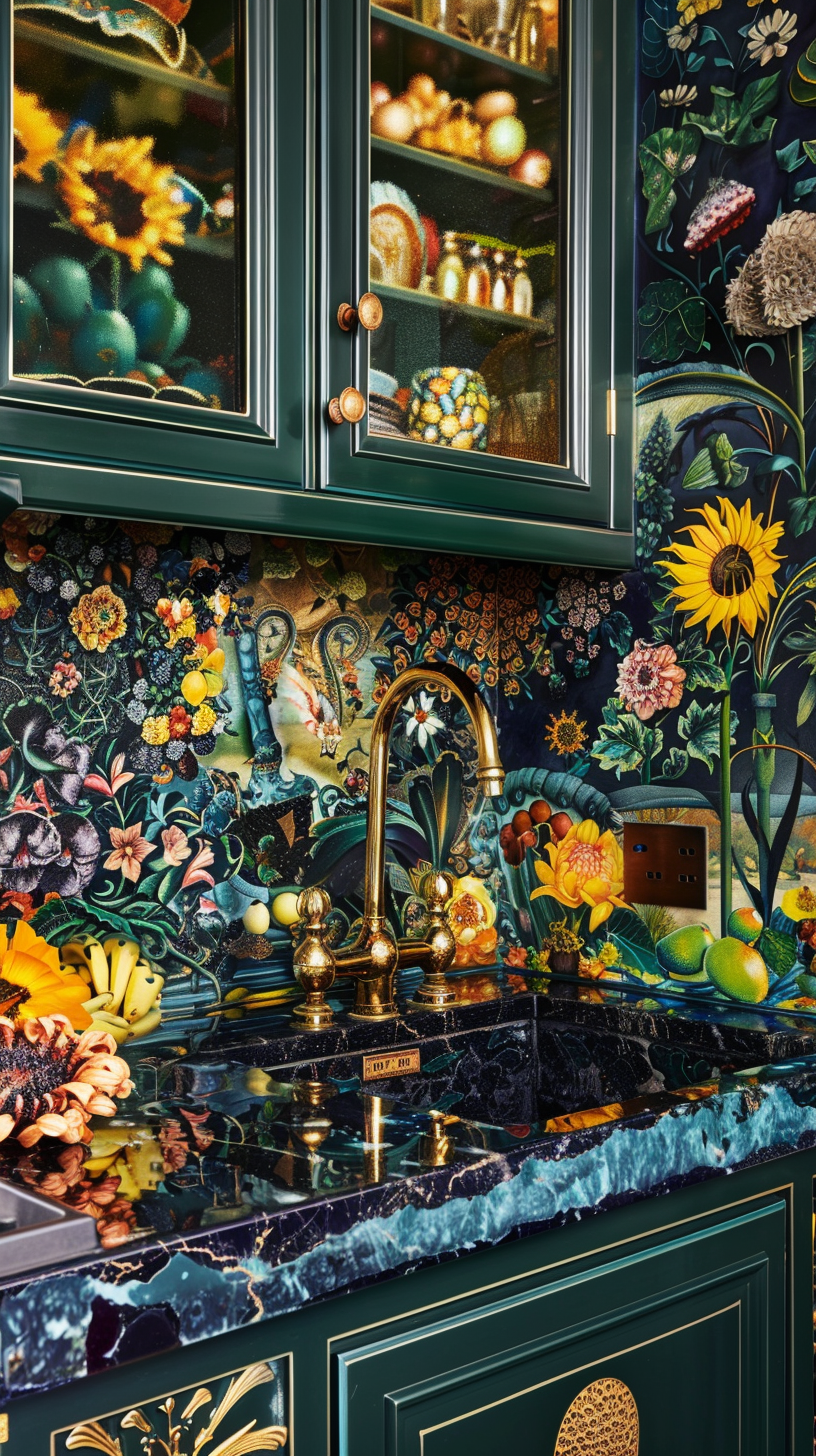 If Kehinde Wiley were an Interior Designer