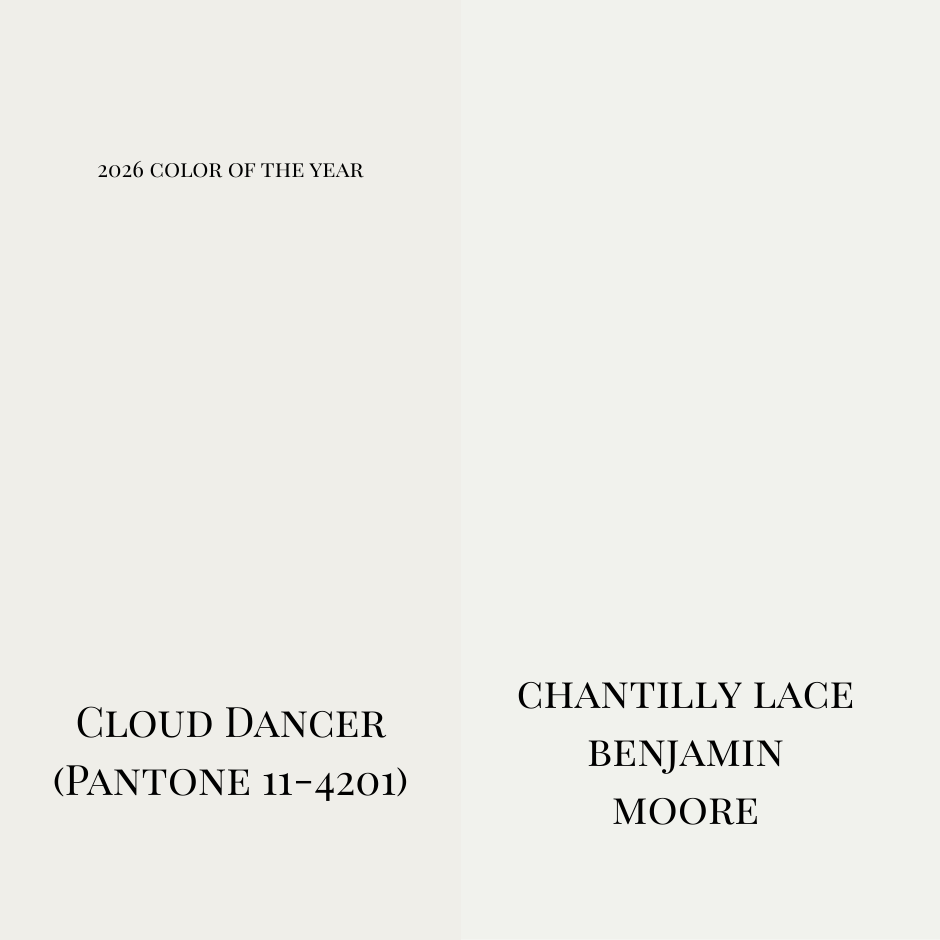 Chantilly Lace (Benjamin Moore):