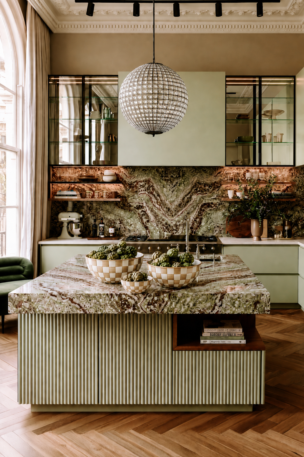The Collected Check: Mackenzie-Childs Styling Ideas for Whimsical Kitchens and Collected Homes