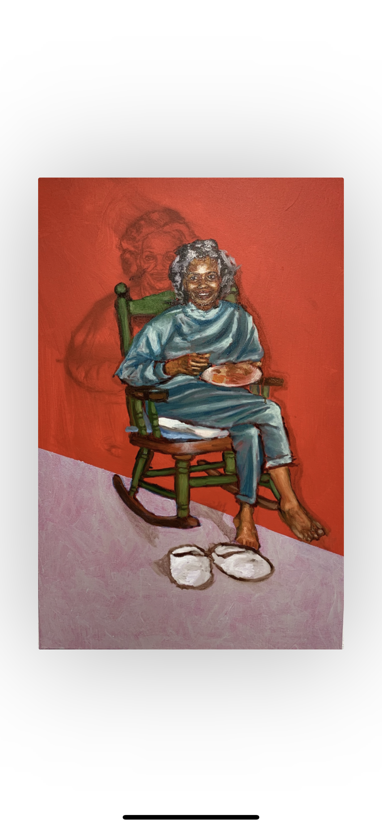 Titles: Grannies cooking
Year: 2019
Medium: Mix Medium on Canvas
Size 32x24 inch