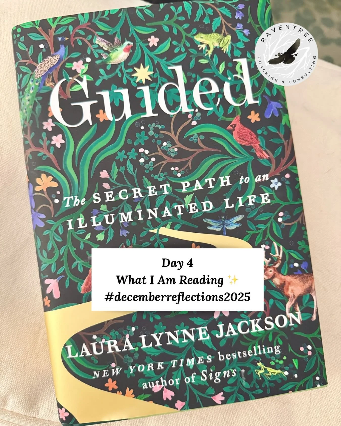 Day 4 ✨ What I Am Reading 

This is next in the cue on my reading list, patiently waiting for me to start. Soon. I want to savour it.

The inner cover begins with &lsquo;who am I, really? why am I here?  How are my connections to others and the world