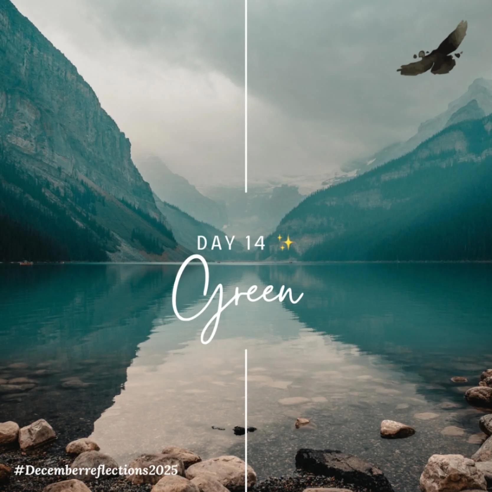 Day 14 ✨ Green

I am partial to the colour green, and this turquoise green of the water is particularly soothing. 

#decemberreflections2025 
#green