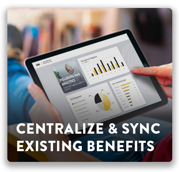 Centralize And Sync Your Existing Corporate Wellness Benefits for Employees in One App