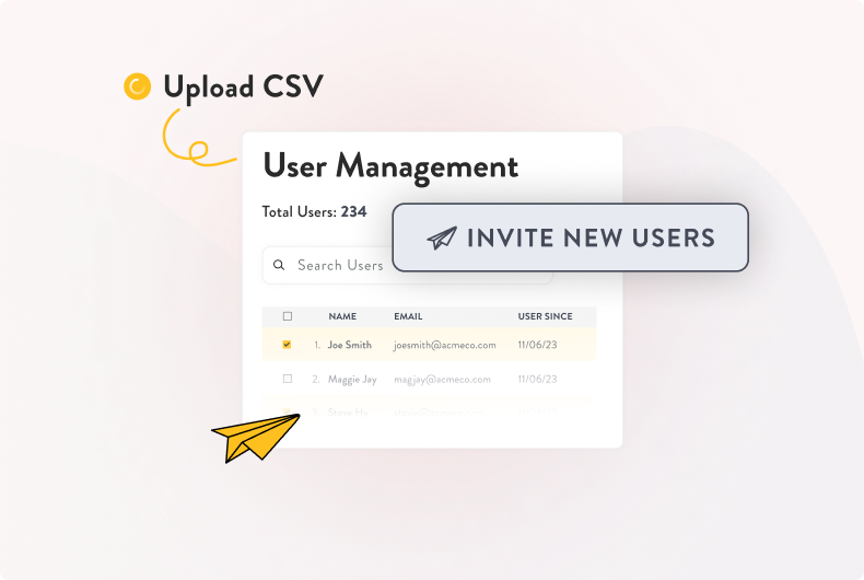 Inviting New Users