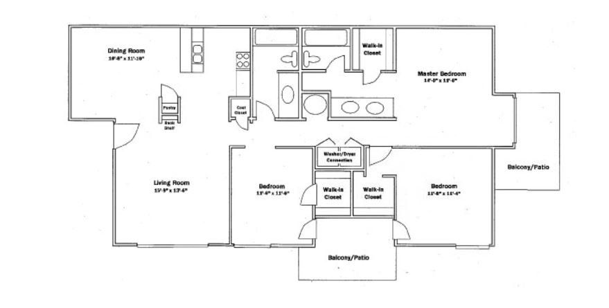 3 Bedroom | 2 Bathroom