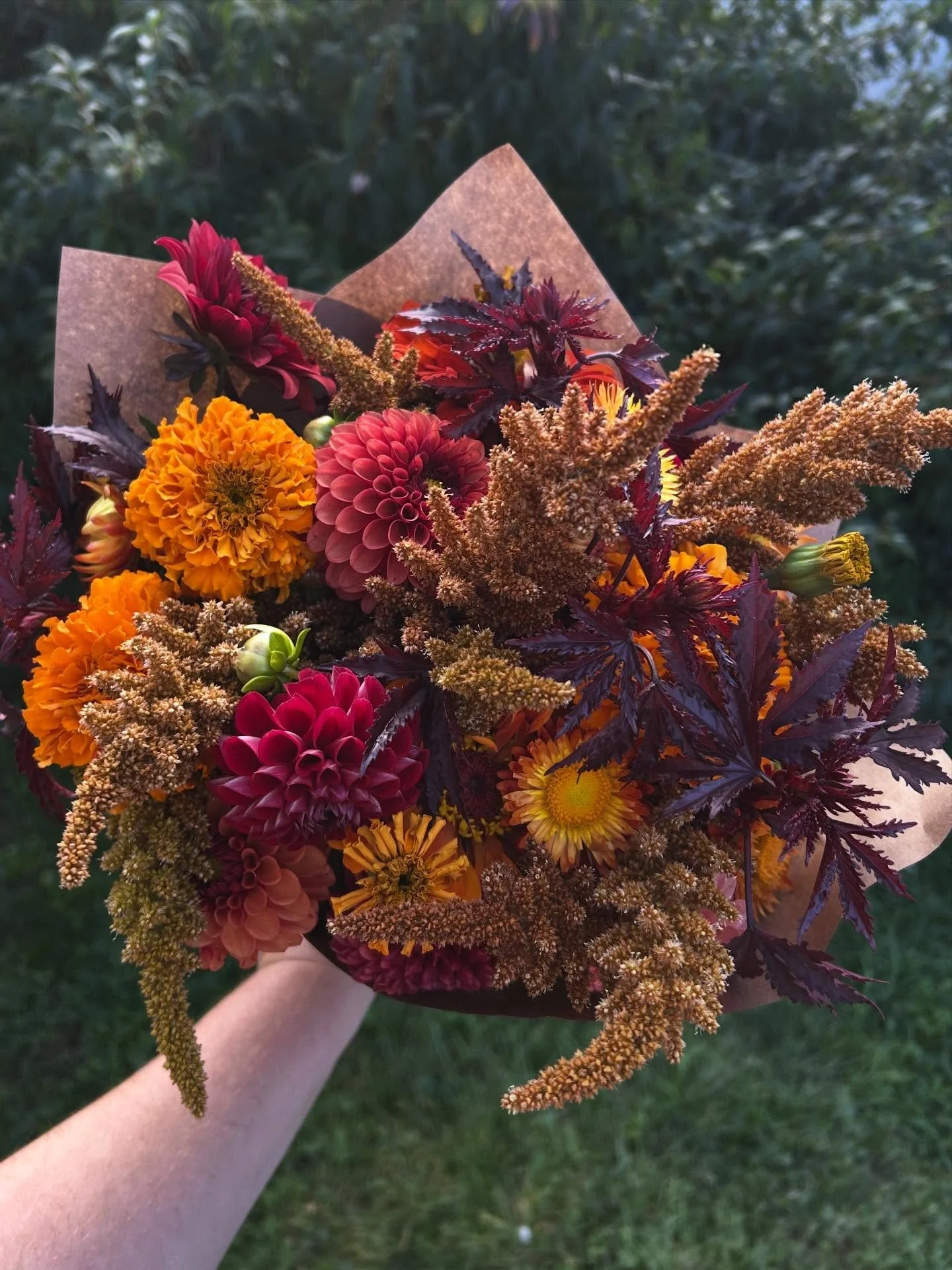 October bouquet 🥰🍁🍂