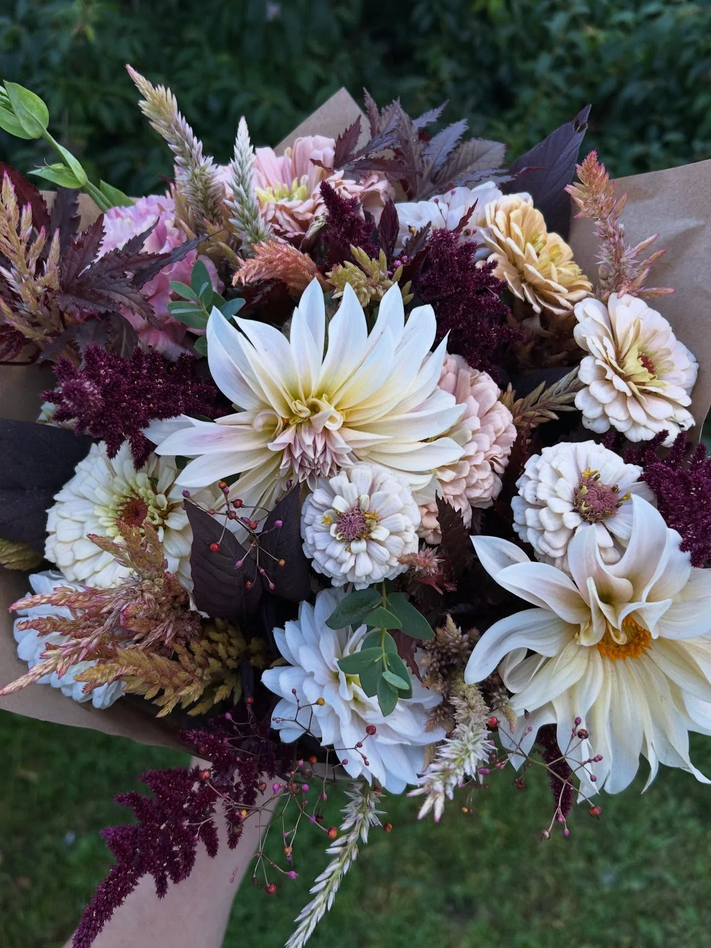 A handful of pre-frost blooms!