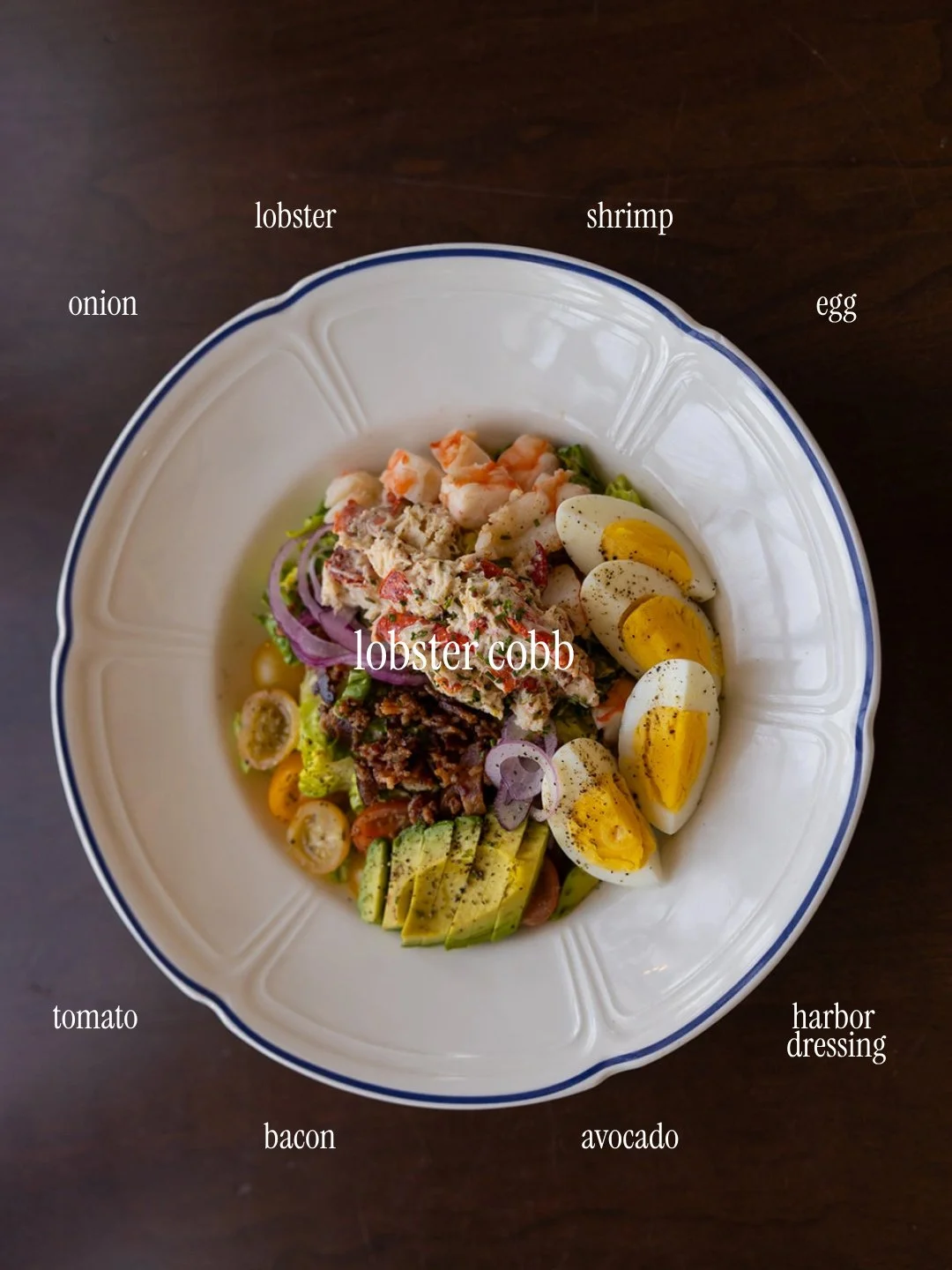 new. the lobster cobb salad. 🦞