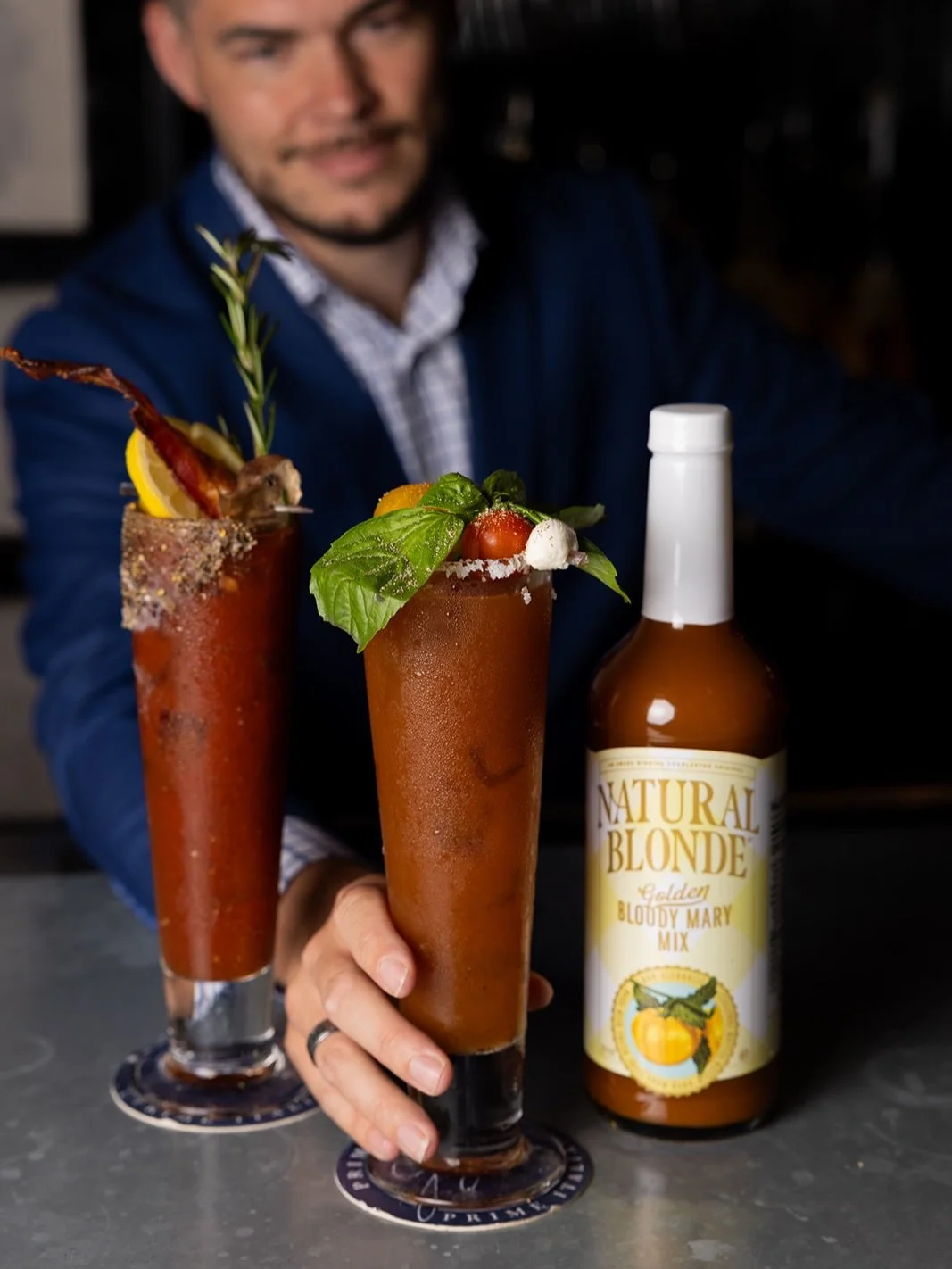 farm to bottle. chagrin falls to table. 
@naturalblondemix 🍅
the natural blonde bloody mary at JoJo&rsquo;s brunch.
saturday + sunday 11am-3pm.