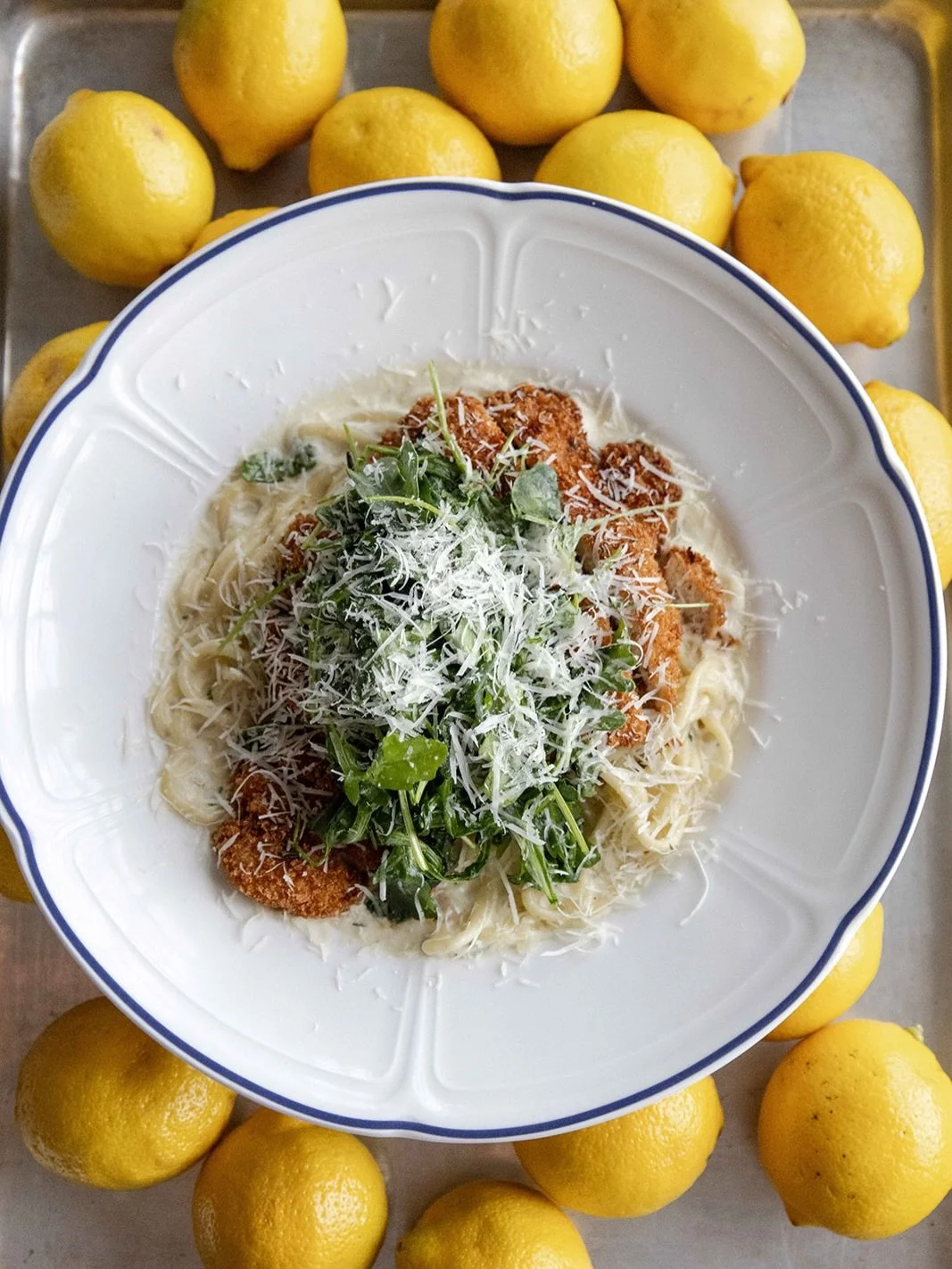 When life gives you lemons, pasta + chicken, come to JoJo&rsquo;s for lunch.