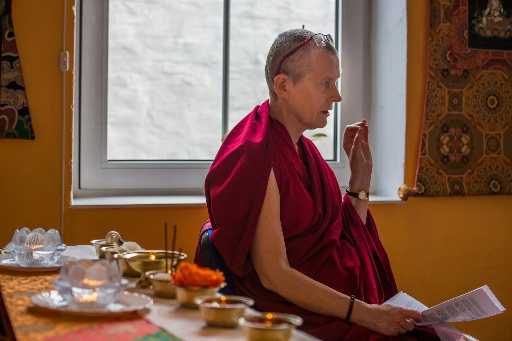 Tenzin Drolkar — Retur forside