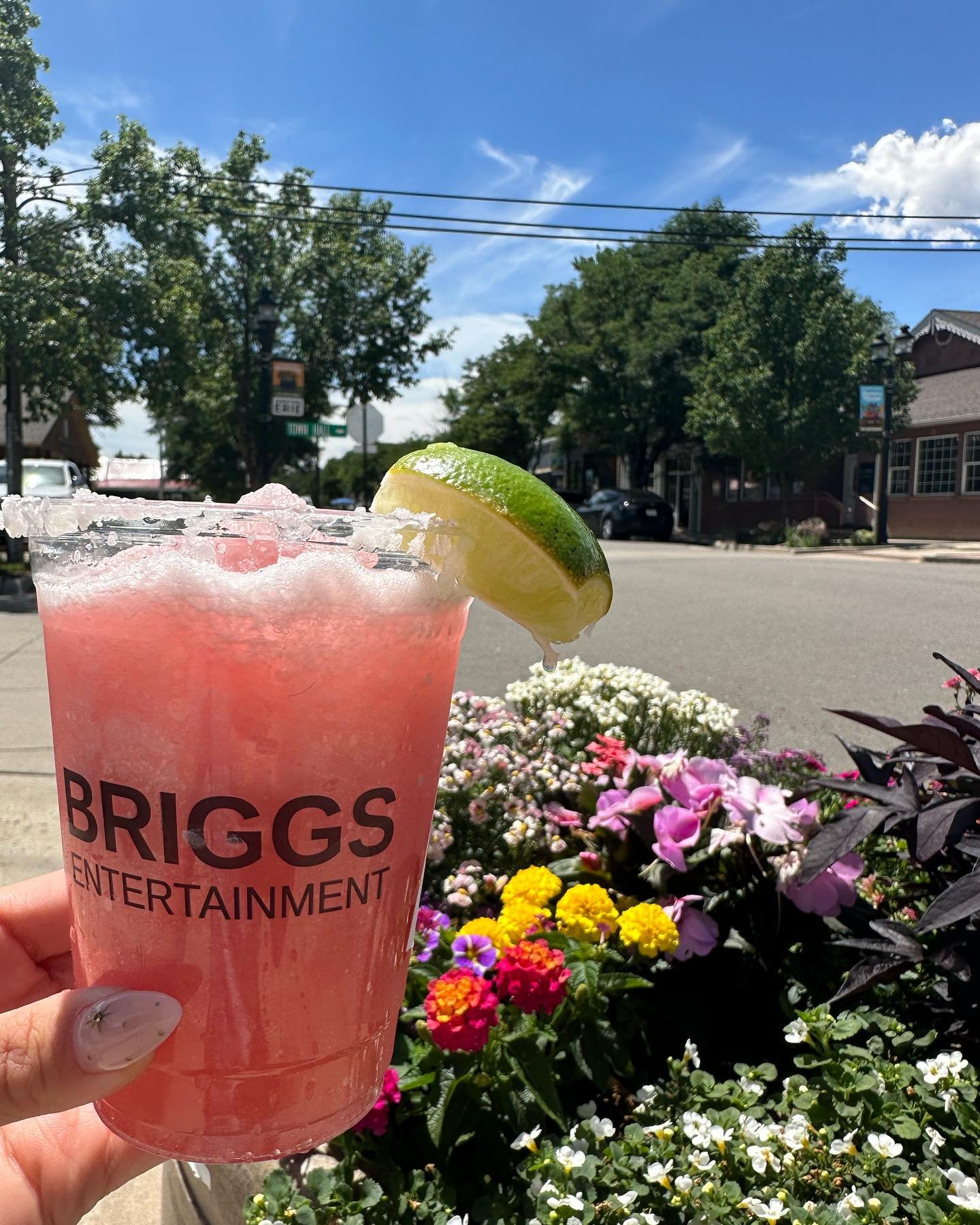 Happy Farmers Market! 
Just a reminder that parking will be very limited due to Briggs St. being closed. Please plan accordingly! Also, don't forget about your $5 Take-Out Margarita!