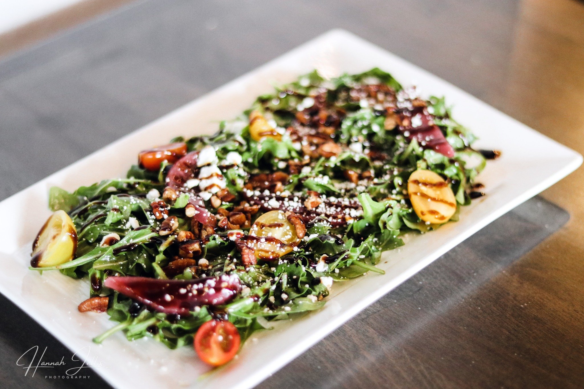 Didn't realize National Goat Cheese Day was a thing but we're here for it! Served with our Piripi Salad, the combination of flavor is *chef kiss* 👨&zwj;🍳💋

Arugula, poached pears, candied pecans, cherry tomatoes, goat cheese, house balsamic dressi