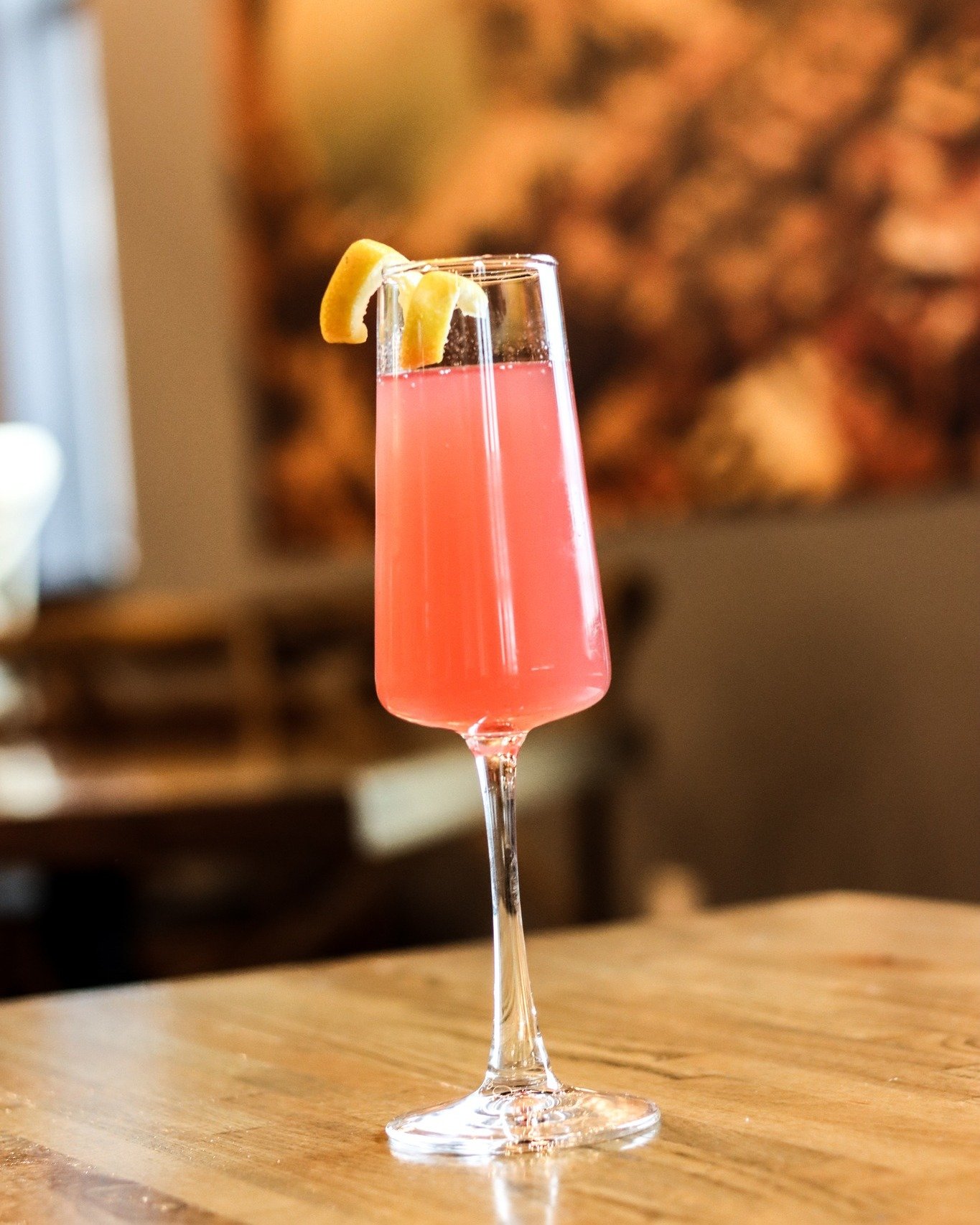 Cocktail Spotlight: Strawberry Limoncello Spritzer 
Created by our bartender Clair, this sweet cocktail pairs perfectly with a hot summer day! 🍓🍋