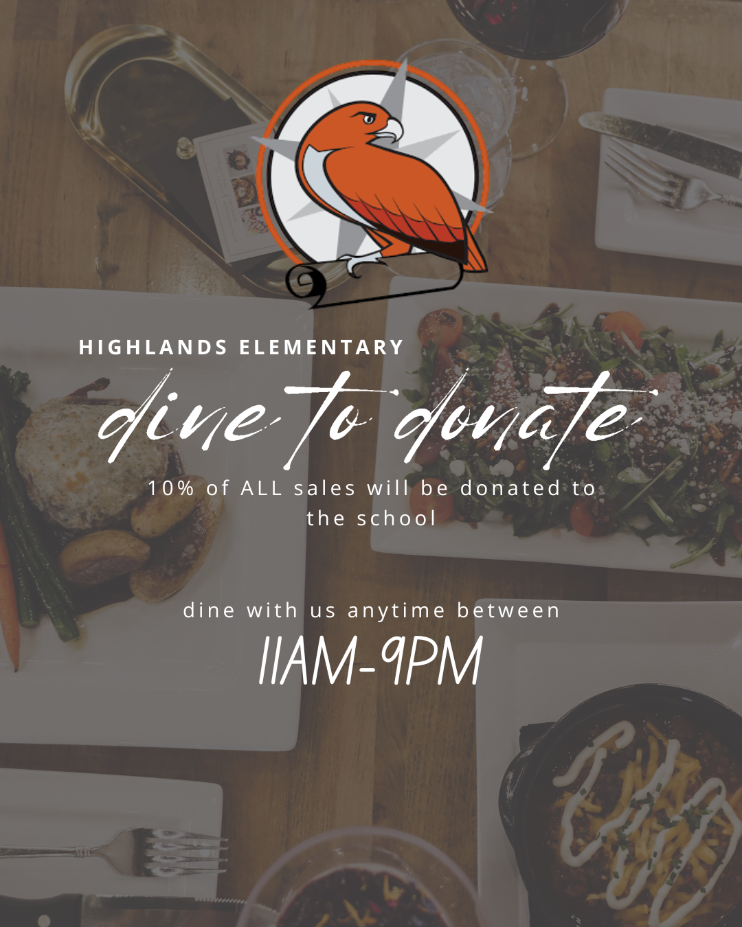 Highlands Elementary Dine-to-Donate