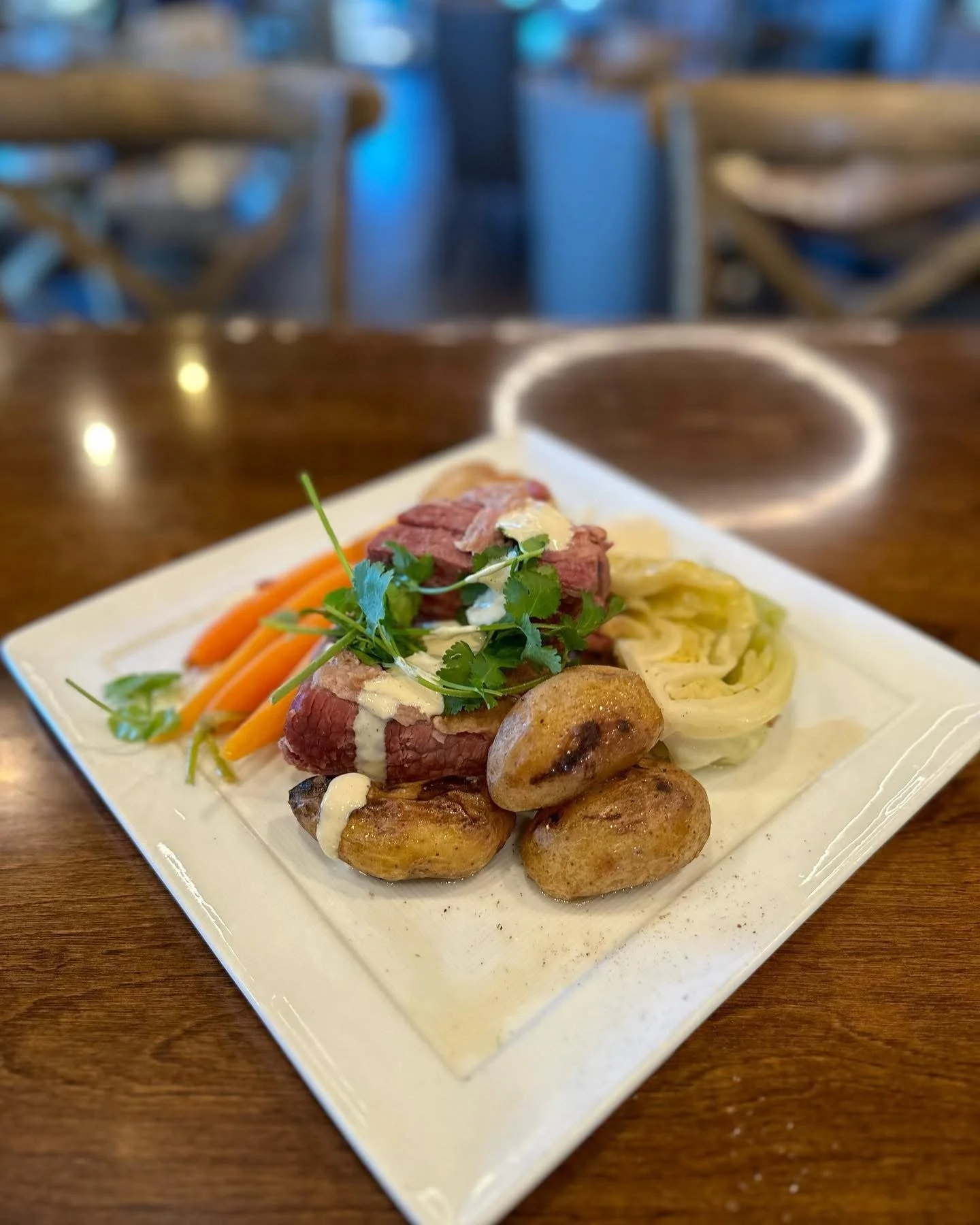 Celebrate St. Patricks Day all weekend long 🍀
Join us this Friday, Saturday, Sunday, and of course Tuesday! 

Back for another year, our featured chef special: 
CORNED BEEF &amp; CABBAGE GF
gluten free
house pickled brisket, potatoes, cabbage, carro