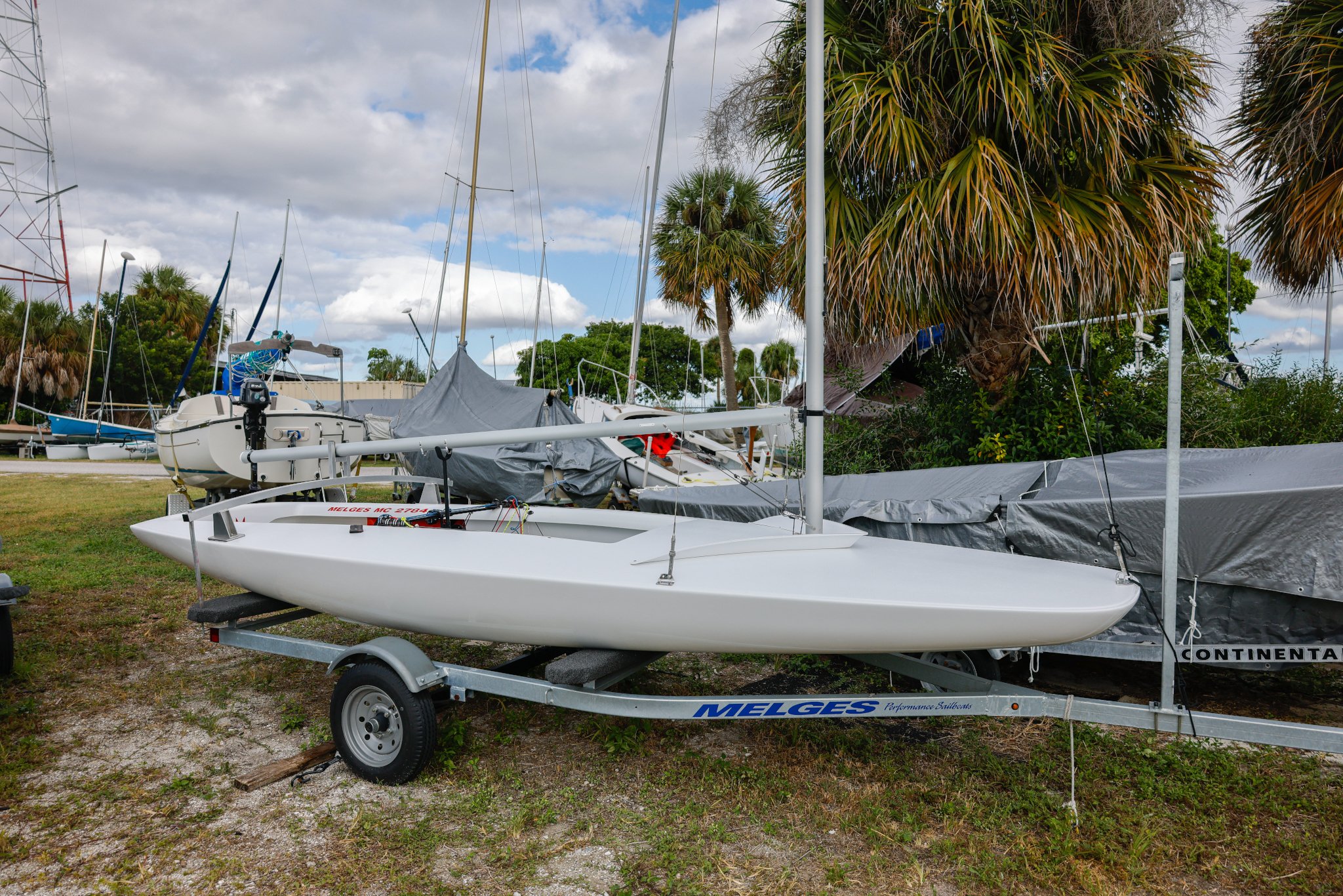 melges mc scow sailboat