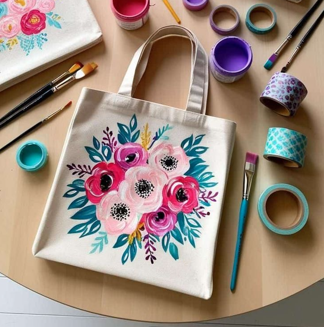 NEW: Paint a tote & sip night