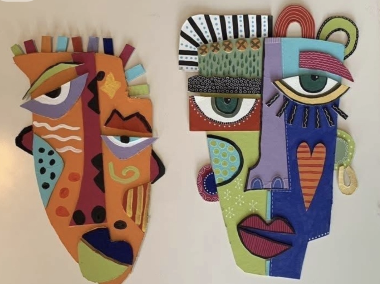 Half Term Creation Club! Age 6+ Picasso Portraits