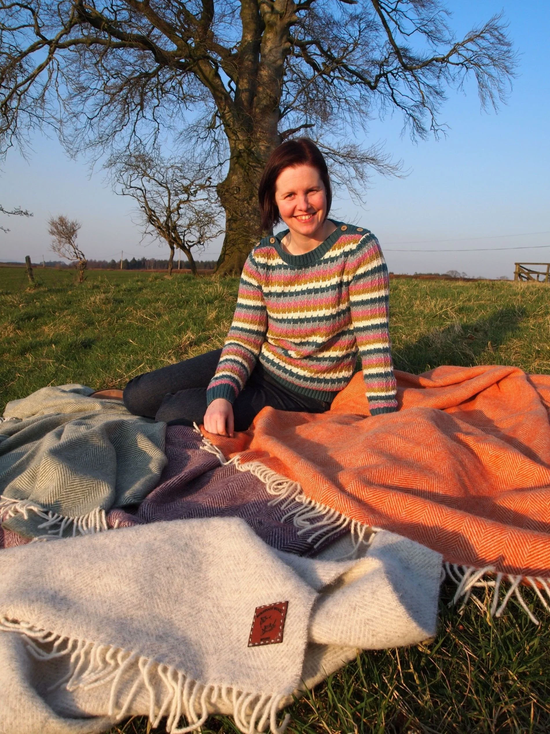 Gillian and blankets.jpeg