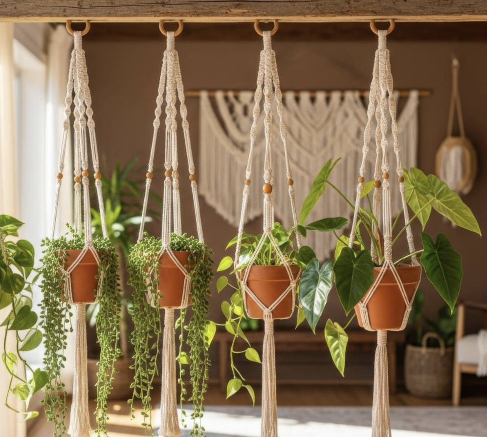 Macrame Plant Hanger with Suzie