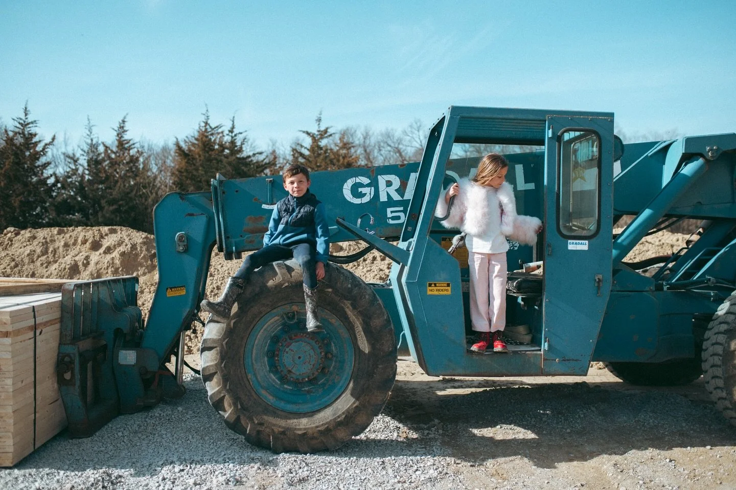 Invite me to your construction site.