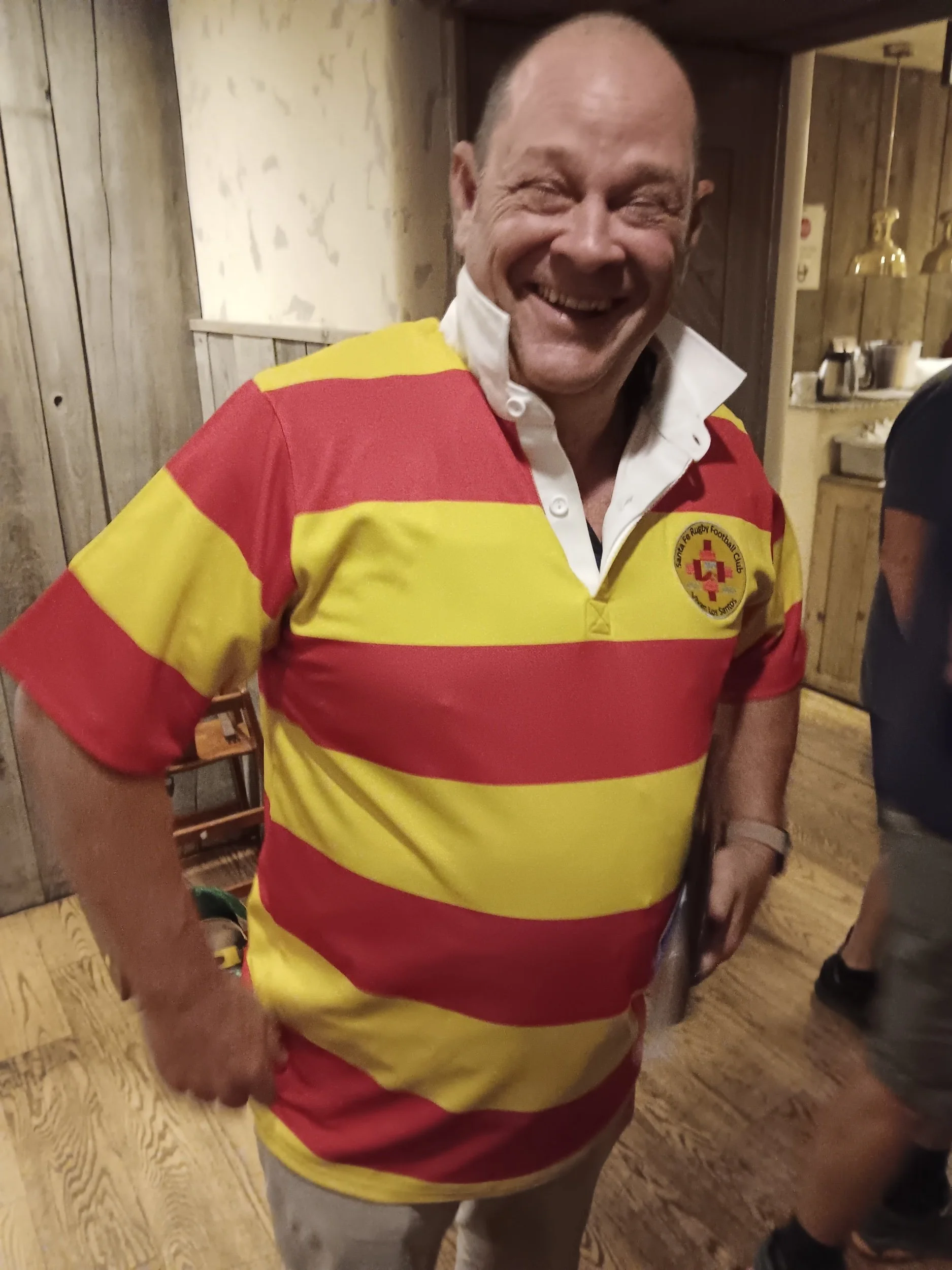 Distinguished Traveler Joins SFRFC Hall of Fame Brendan Morris, CEO of SANZAAR