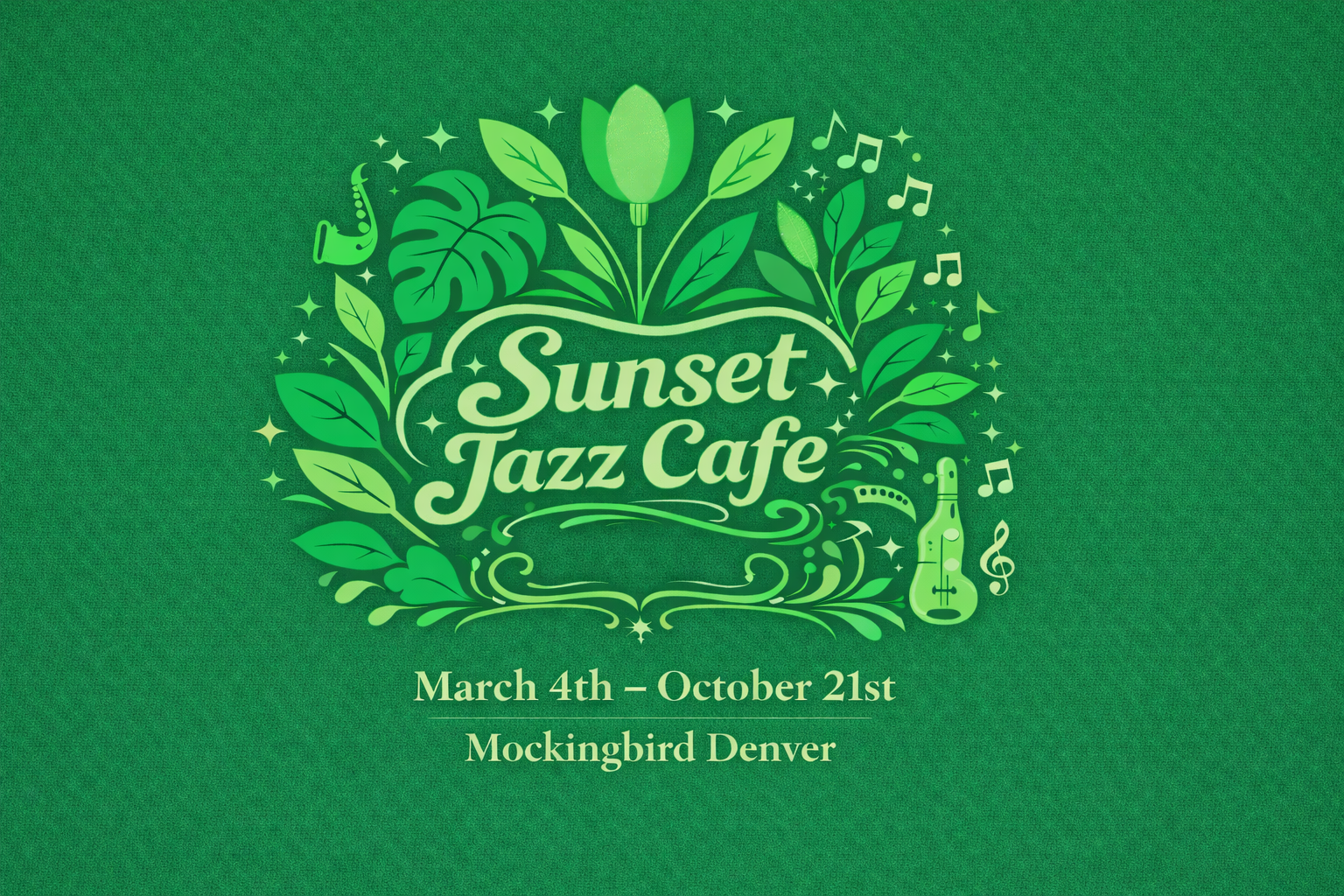 August 27th The Orchestrator's Sunset Jazz Café