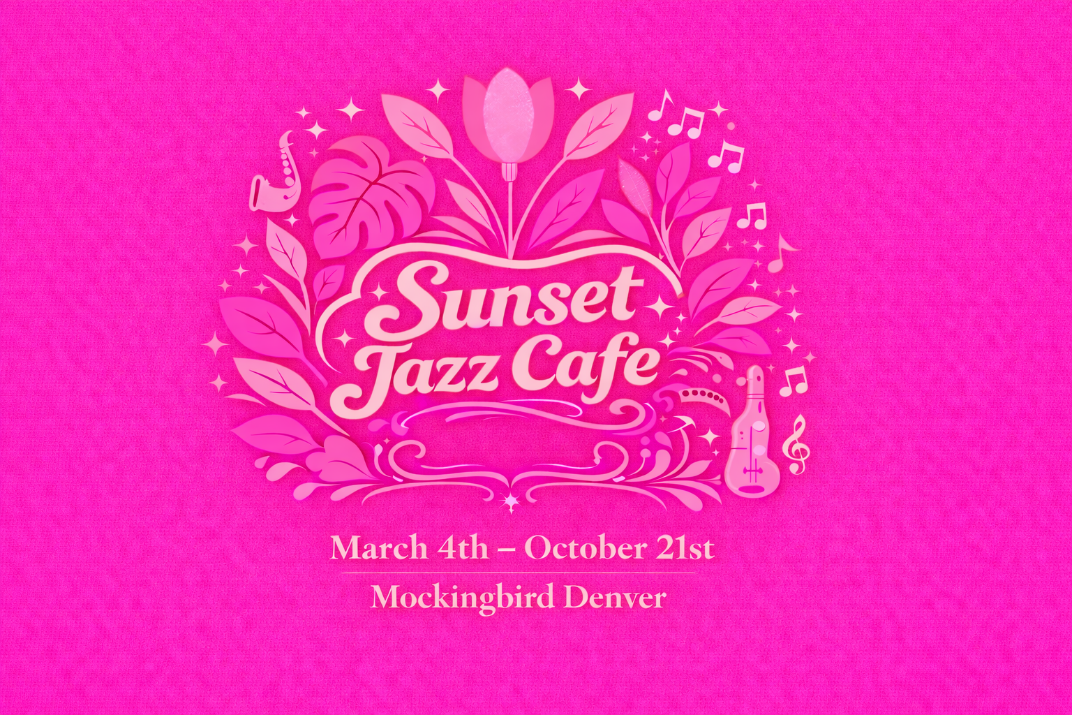 September 23rd The Orchestrator's Sunset Jazz Café