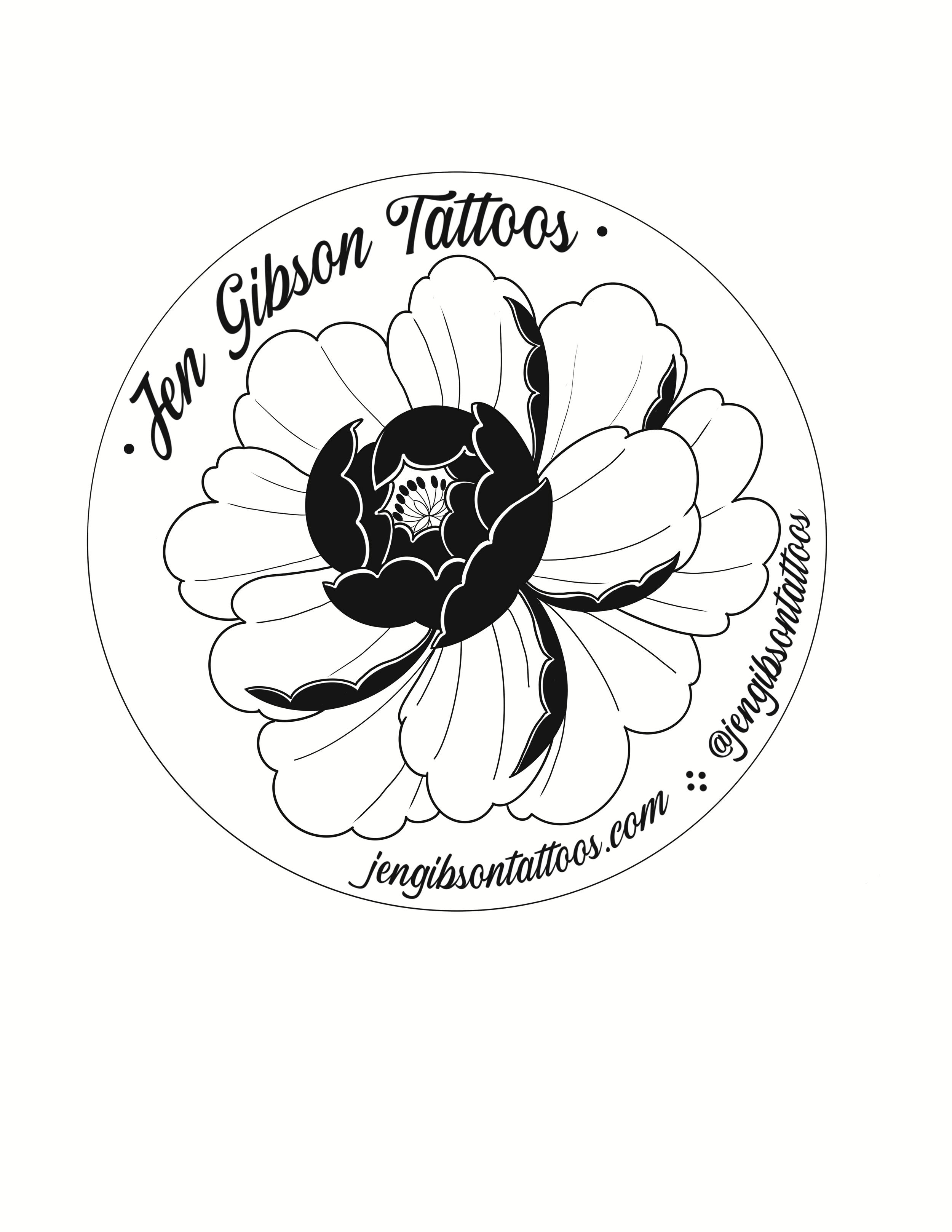 Jen Gibson Tattoos - Gift Card