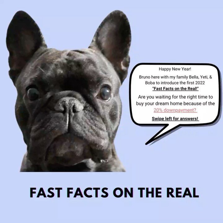 𝐅𝐚𝐬𝐭 𝐅𝐚𝐜𝐭𝐬 𝐨𝐧 𝐭𝐡𝐞 𝐑𝐞𝐚𝐥: 🏠

Did you know that qualified buyers can put a down payment as low as 3.5 𝗽𝗲𝗿𝗰𝗲𝗻𝘁?

Do not let the 20% down payment scare you away from buying your dream home..It&rsquo;s a New Year, let&rsquo;s do i