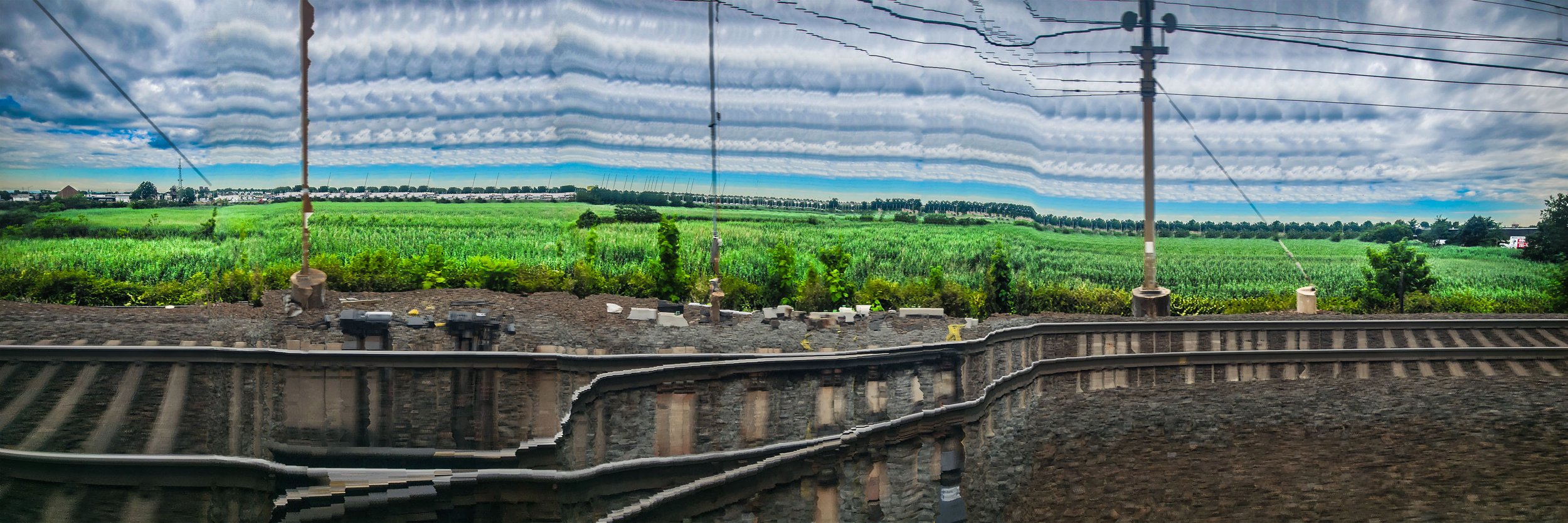 The Meadowlands, a view from the train