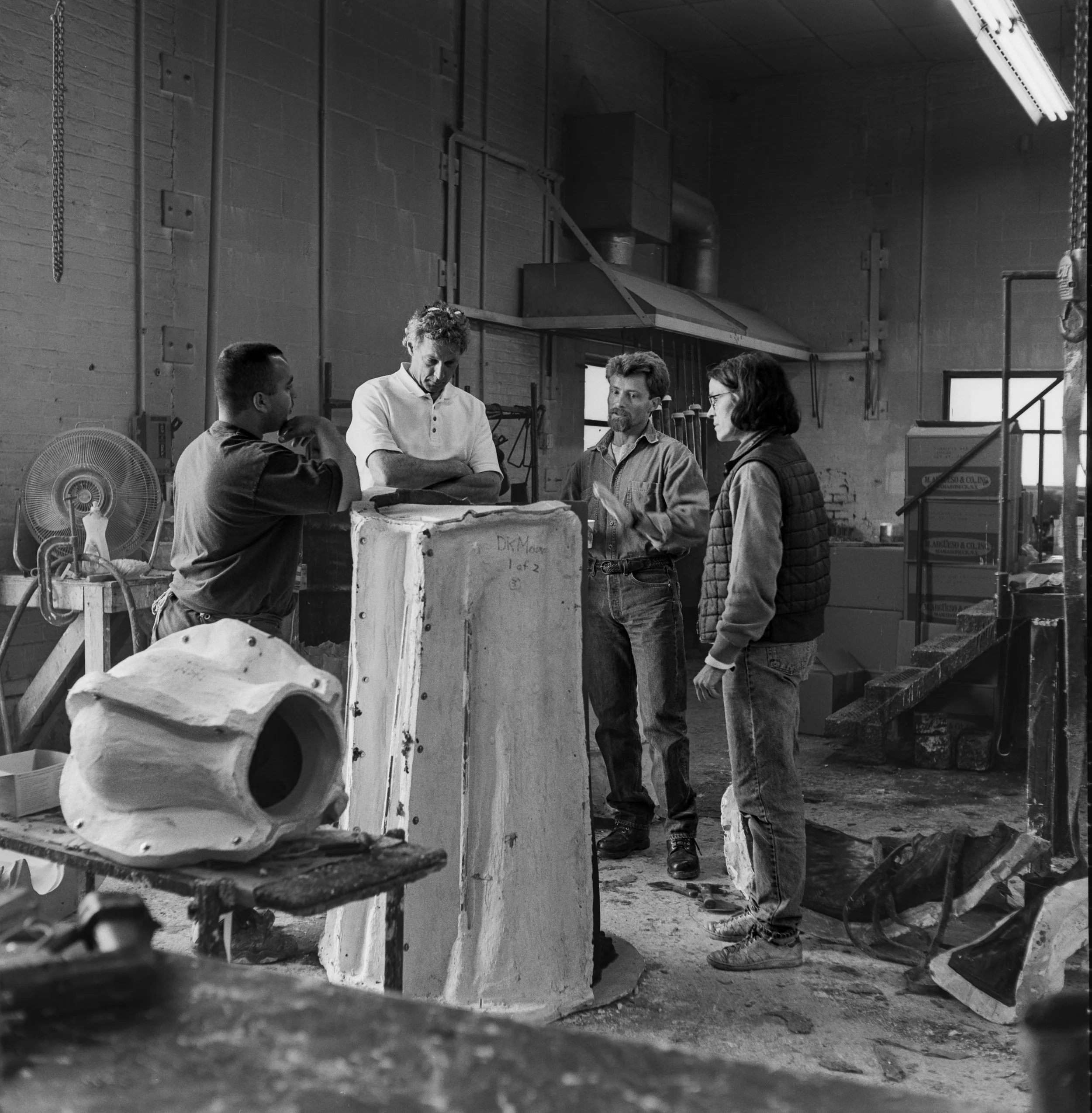 at Tallix Foundry in Beacon, New York