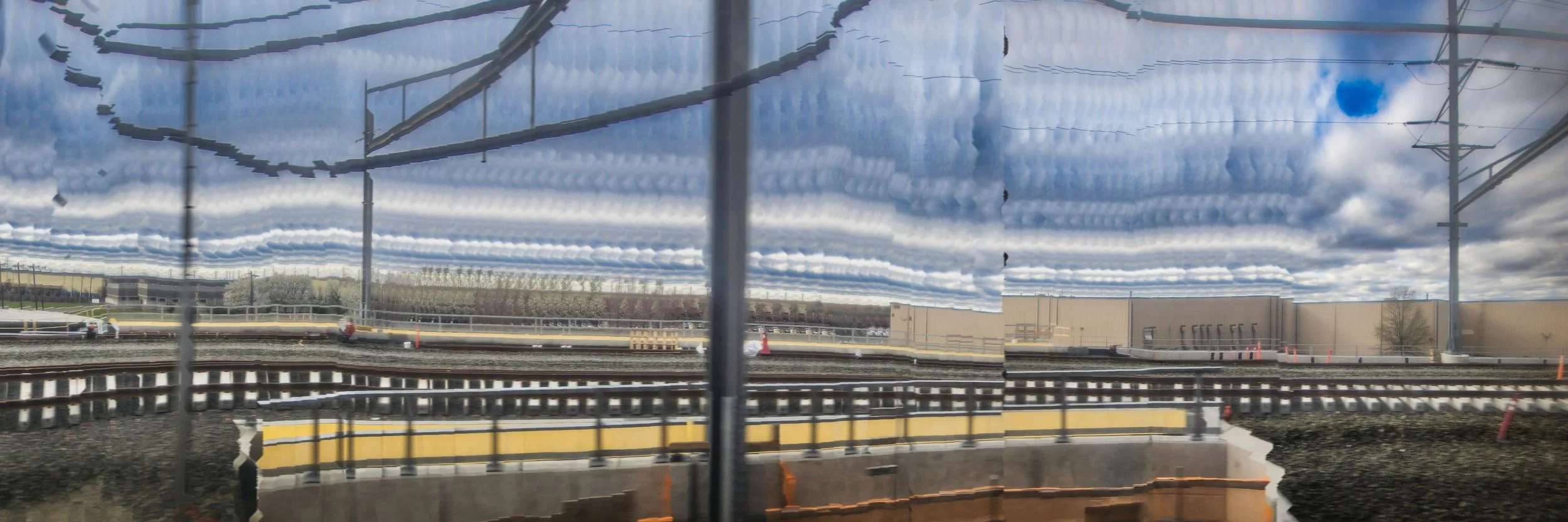 View from the train
