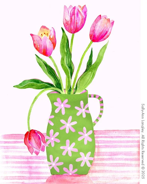 Pink Tulips II
