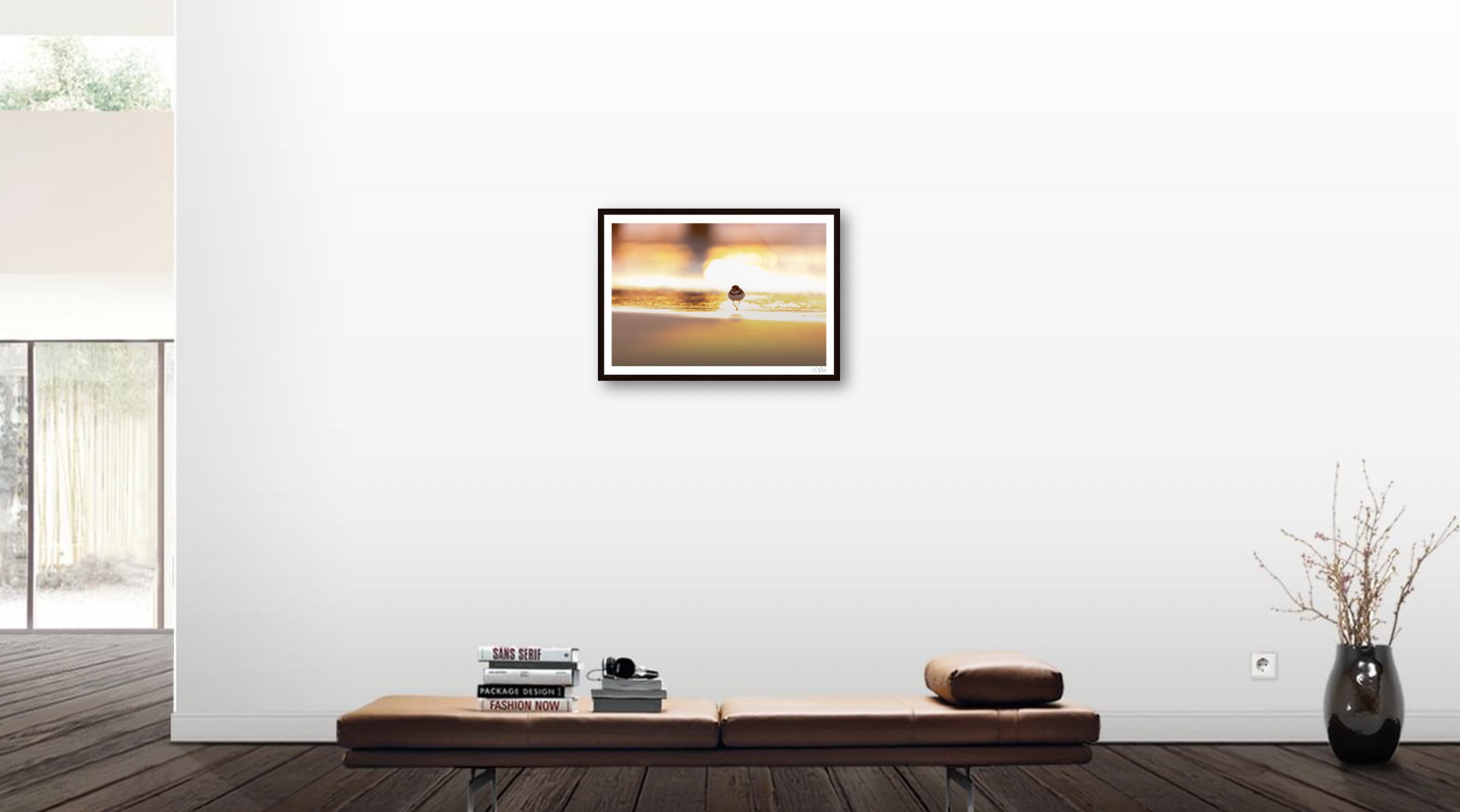 semiplamated plover in the rising sun.jpg