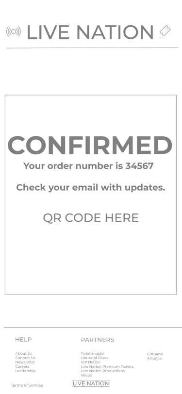 Order Confirmation