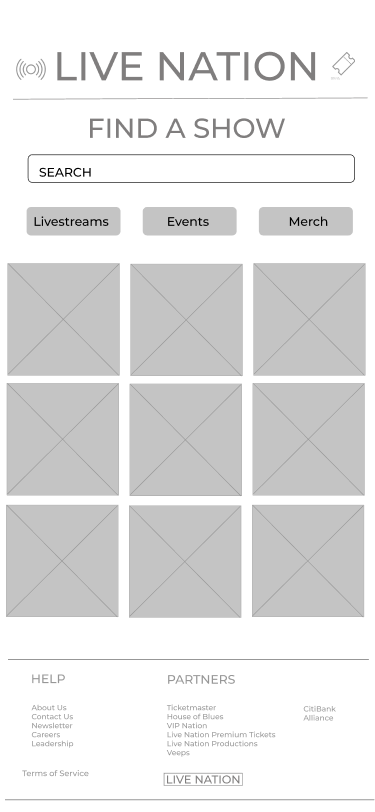 Product List Page
