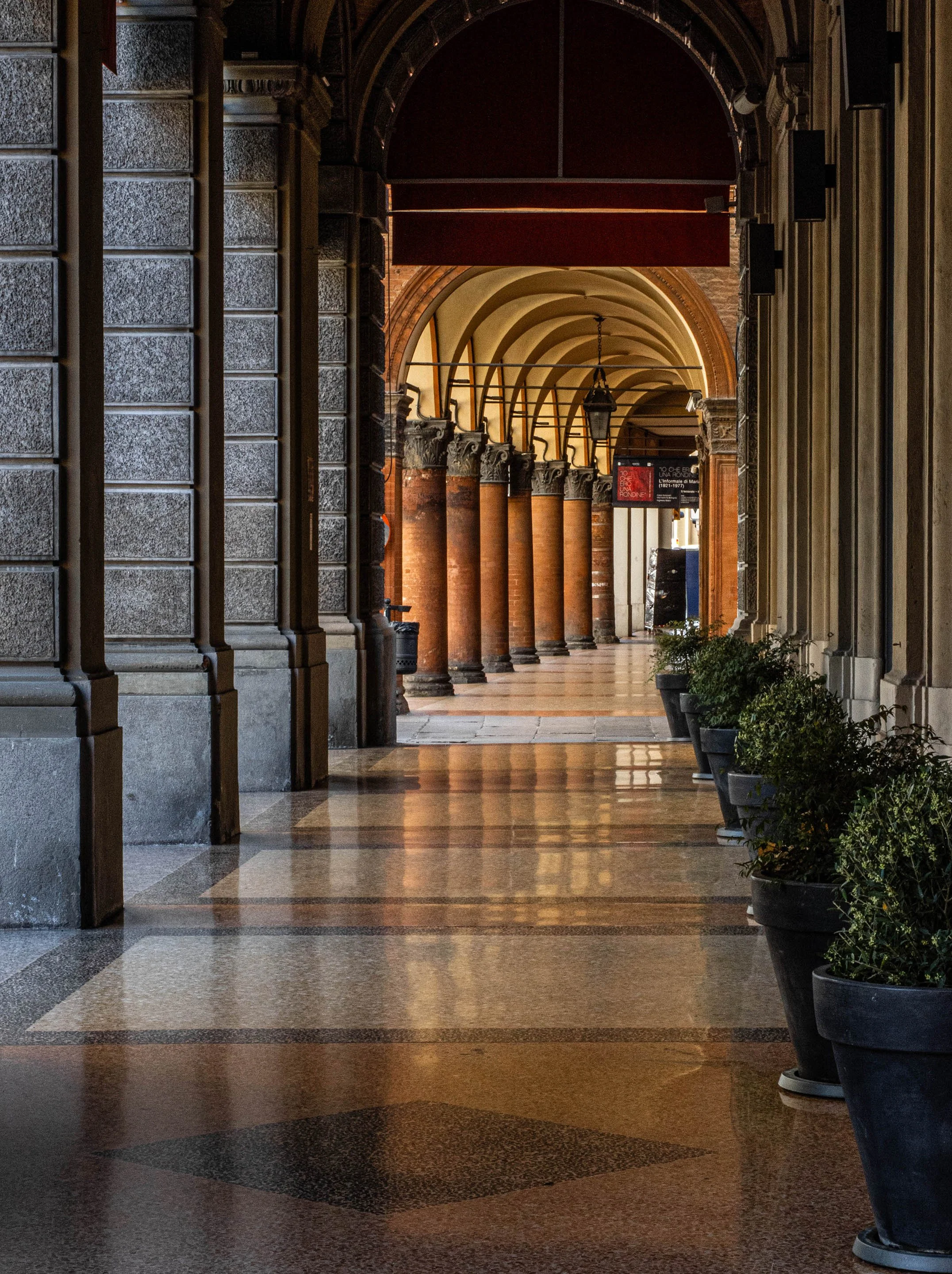 Italy • Bologna • Galleria reflections • Apr 12, 2025