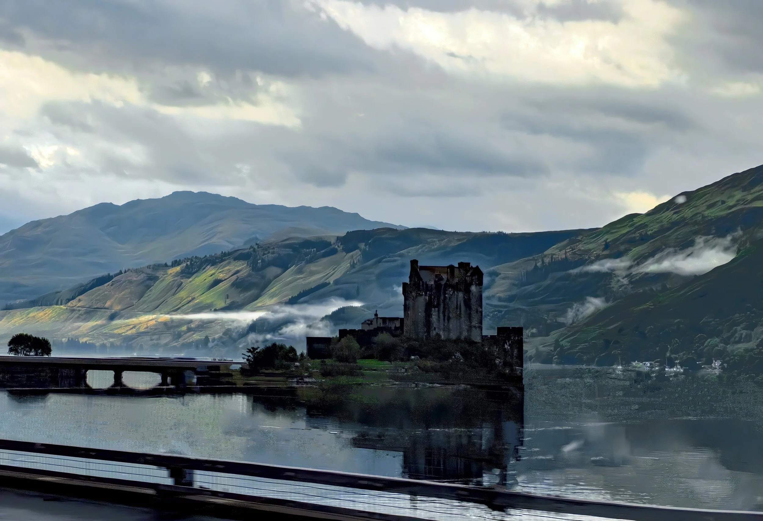 Scotland • Eilean Donan Castle • Castle at high tide • Aug 12, 2025