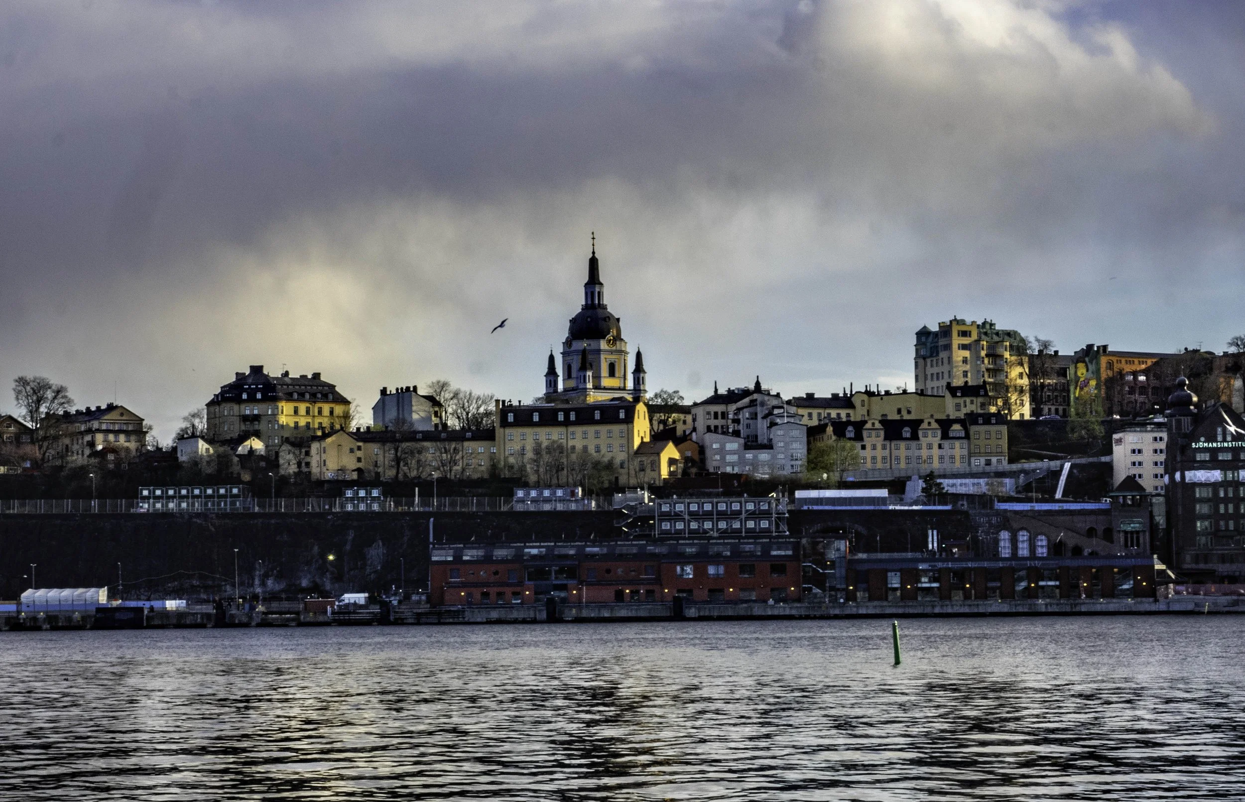 Sweden • Stockholm • View of Södermalm from Skeppsholmen • Apr 28–30, 2022